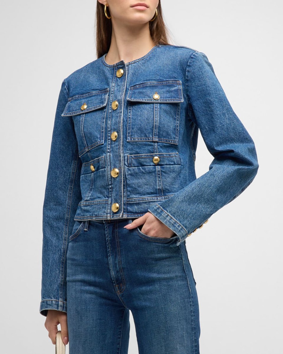 Cleo Tailored Denim Jacket